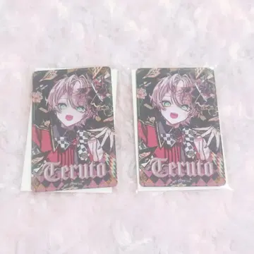 기사X KnightX 카드 거울 테루토군 2장 세트