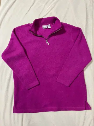 nasting&smith shocking pink half zip