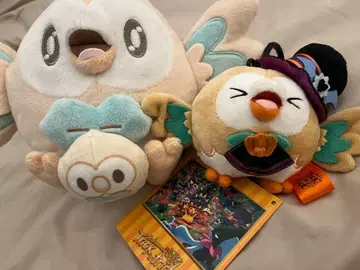 모쿠로 봉제 인형 2개 할로윈 포켓몬 센터 제일복권