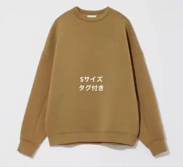 Eaphi 로고 빅 맨투맨 모카 택 포함