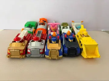 퍼피 구조대 미니카 10대 세트