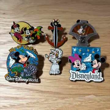 해외 디즈니 핀 배지 미니 미키 클라리스