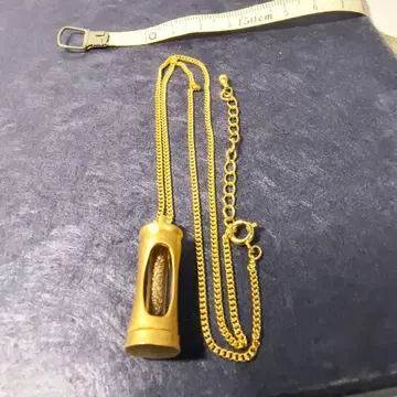 사금 목걸이 인증서 상자 없음