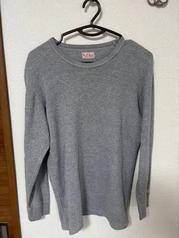 FLAT HEAD 긴팔 티셔츠 그레이 사이즈 38