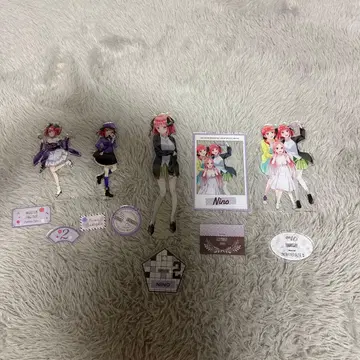 5등분의 신부 나카노 니노 아크릴 스탠드 5종 묶음 판매