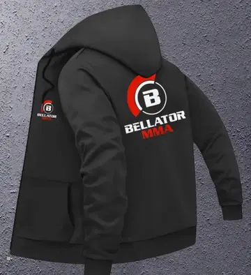 BELLATOR MMA 풀 집업 후드 후드티 RIZIN