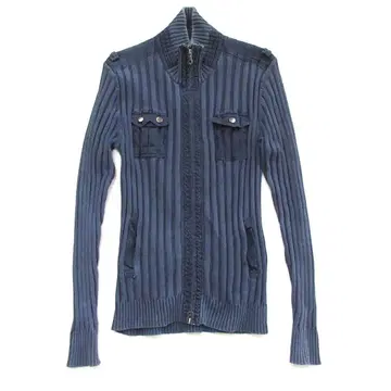 [ MICHEL KLEIN ] 미쉘클랑 스트레치 니트 지퍼 자켓