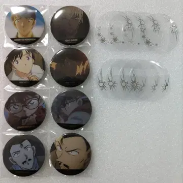 명탐정 코난 극장판 28 장면 사진 트레이딩 커버 포함 캔뱃지