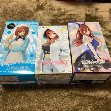 나카노 미쿠 SPM 피규어 3체 세트