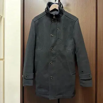 [ G-STAR RAW ] 스탠드 카라 울 코트 S