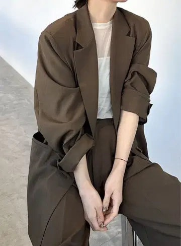 selectmocabyson 셀렉 모카 오버 사이즈 테일러드 자켓