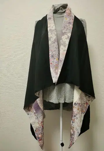 25-120 기모노 리메이크 리버서블 롱 베스트