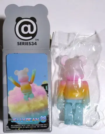베어브릭 34 제리빈 솜사탕