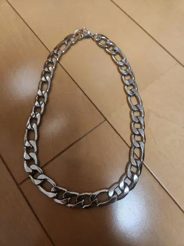 스테인리스 스틸 체인 목걸이 약 50cm