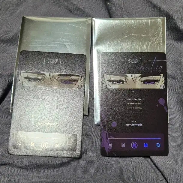 에일리언스테이지 에이스테 My Clematis 앨범 카드 개당