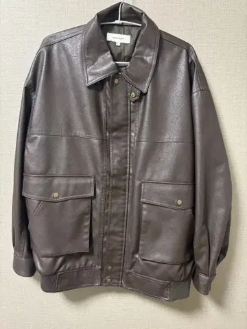 MONO-MART 가죽 자켓