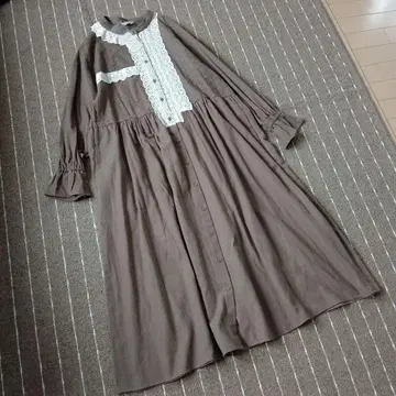 새상품 SM2 패치워크 레이스 원피스