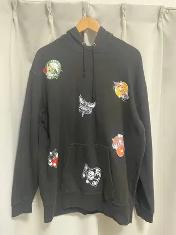 NBA 후드티 블랙