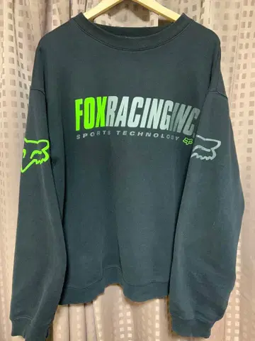 FOX RACING 90S 맨투맨 made in usa