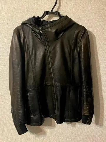 BG 후드 부착 라이더 자켓