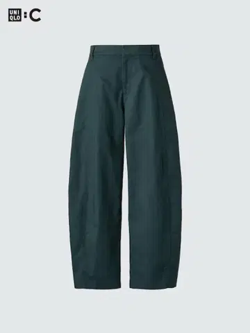 UNIQLO C 코튼 커브 앵클 팬츠