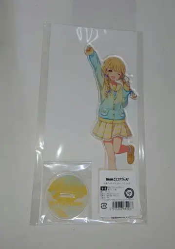 DMM 스크래치 학원 아이돌 마스터 후지타 코토네 아크릴 스탠드 새상품