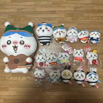 치이카와 (먼작귀) 봉제 인형 키링 & 봉제 인형 묶음 판매 세트