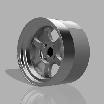 1/24 프라모델 휠 TE37V 타입