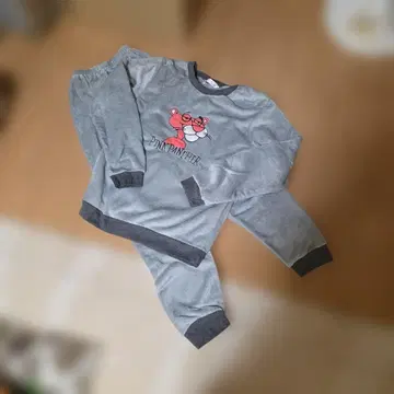 핑크 팬서 (XXL) 파일 원단, 룸웨어 새상품 일품