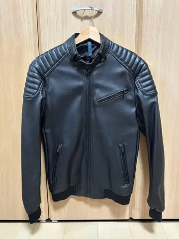 ZARA MAN 블랙 라이더 자켓 M 사이즈