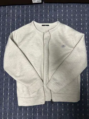 그레이 집업 맨투맨 자켓