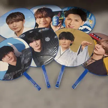 후지이 류세이 부채 세트