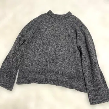 [ 새상품급 ] Mila Owen 미라 오웬 니트 울 블렌드 그레이