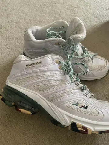 AVIA CRYSTAL 스니커즈 화이트/그린