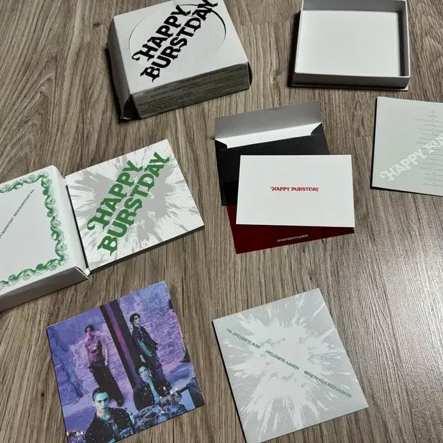 세븐틴 Happy Burstday 5집 앨범