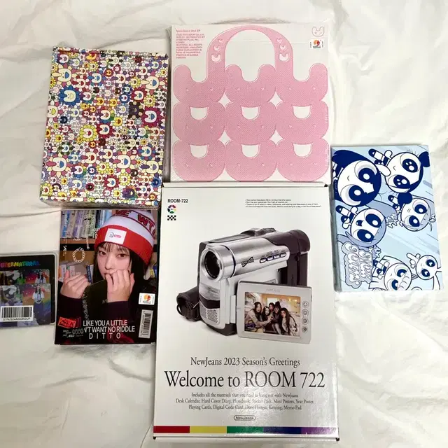 일괄처분) 뉴진스 미개봉 겟업 시즌그리팅 슈퍼내추럴 해린 앨범