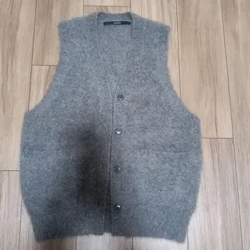 FRAMeWORK 금기 그레이 니트 베스트