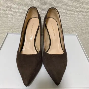 개럴개런트 스웨이드 펌프스 브라운 39