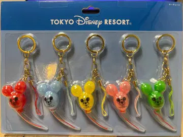 도쿄 디즈니랜드 벌룬 키링 5개 세트