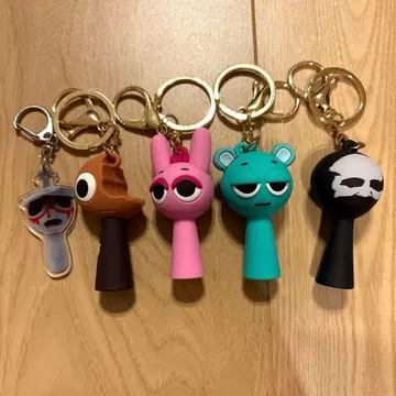 스플랜키 키링 5개 세트