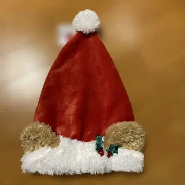 더피 프렌즈 댄싱 스노우플레이크스 팬캡 산타 모자