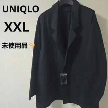 [ 미사용품 ] UNIQLO U 코튼 블렌드 자켓 XXL