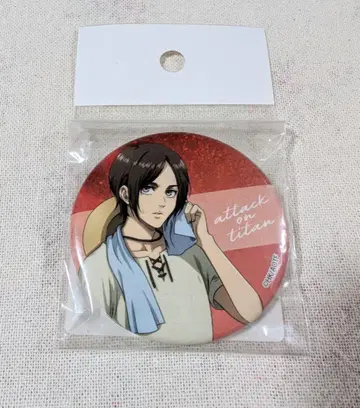 진격의 거인 엘런 예거 작업옷 ver 캔뱃지 미개봉품