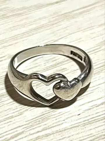 Fiorucci 실버 하트 반지