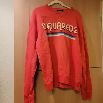 DSQUARED2 레드 트레이닝복 L 사이즈