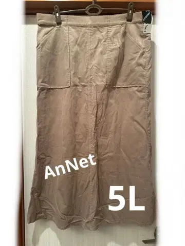 AnNet 그레이지 타이트 스커트 허리밴딩 5L 미사용 새상품
