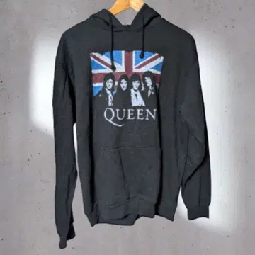 QUEEN 유니언 잭 후드티 L 사이즈