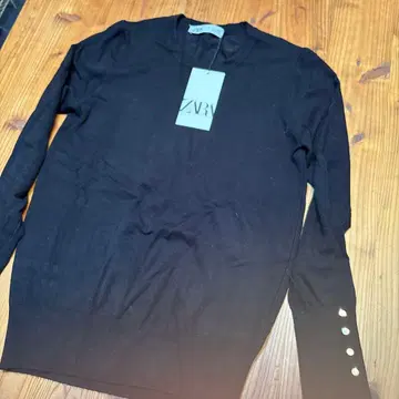 ZARA 자라 블랙 니트 인기 새상품