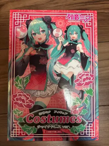 [ 미개봉 새상품 ] 하츠네 미쿠 코스튬즈 차이나 드레스 ver. 피규어