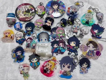 귀멸의 칼날 캔뱃지 아크릴 스탠드 굿즈 묶음 판매